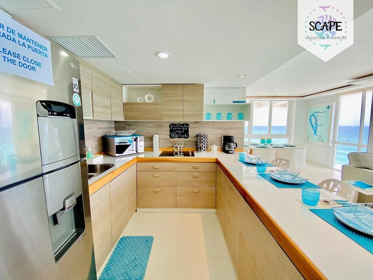 Apartmán Ocean View Modern Condo & Luxury Amenities Cancún