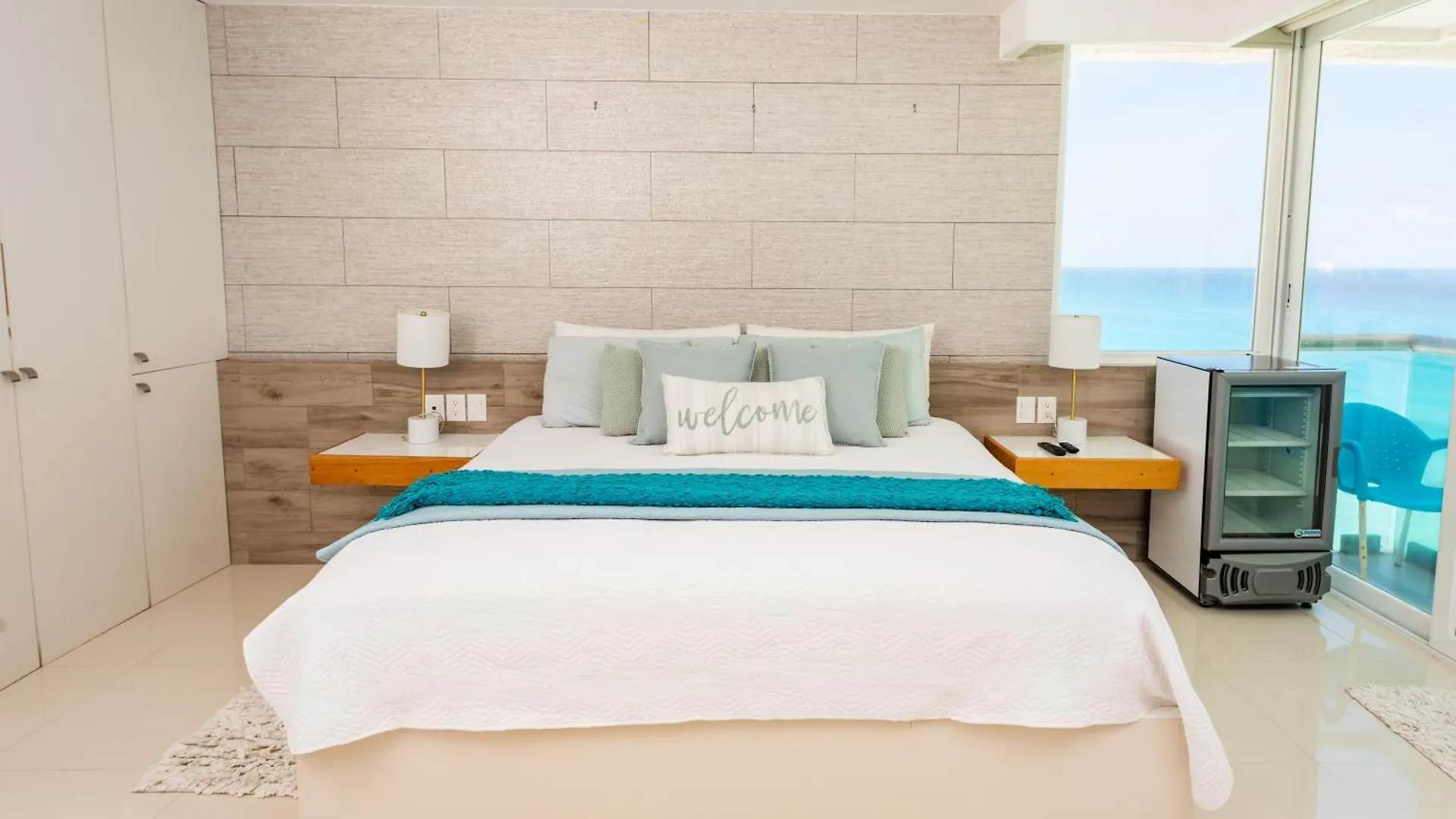 Daire Ocean View Modern Condo & Luxury Amenities Cancun Meksika